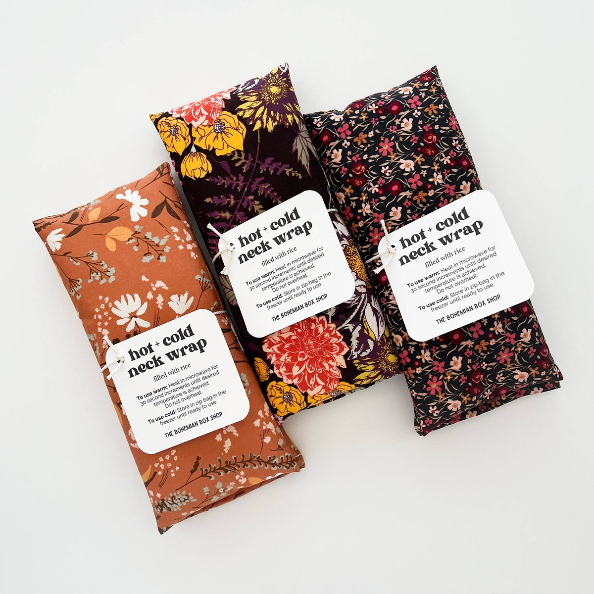 Hot & Cold Therapy Neck Wrap - Autumn Floral Glow