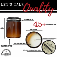 Unladylike | 9oz Political Candle | Malicious Women Co