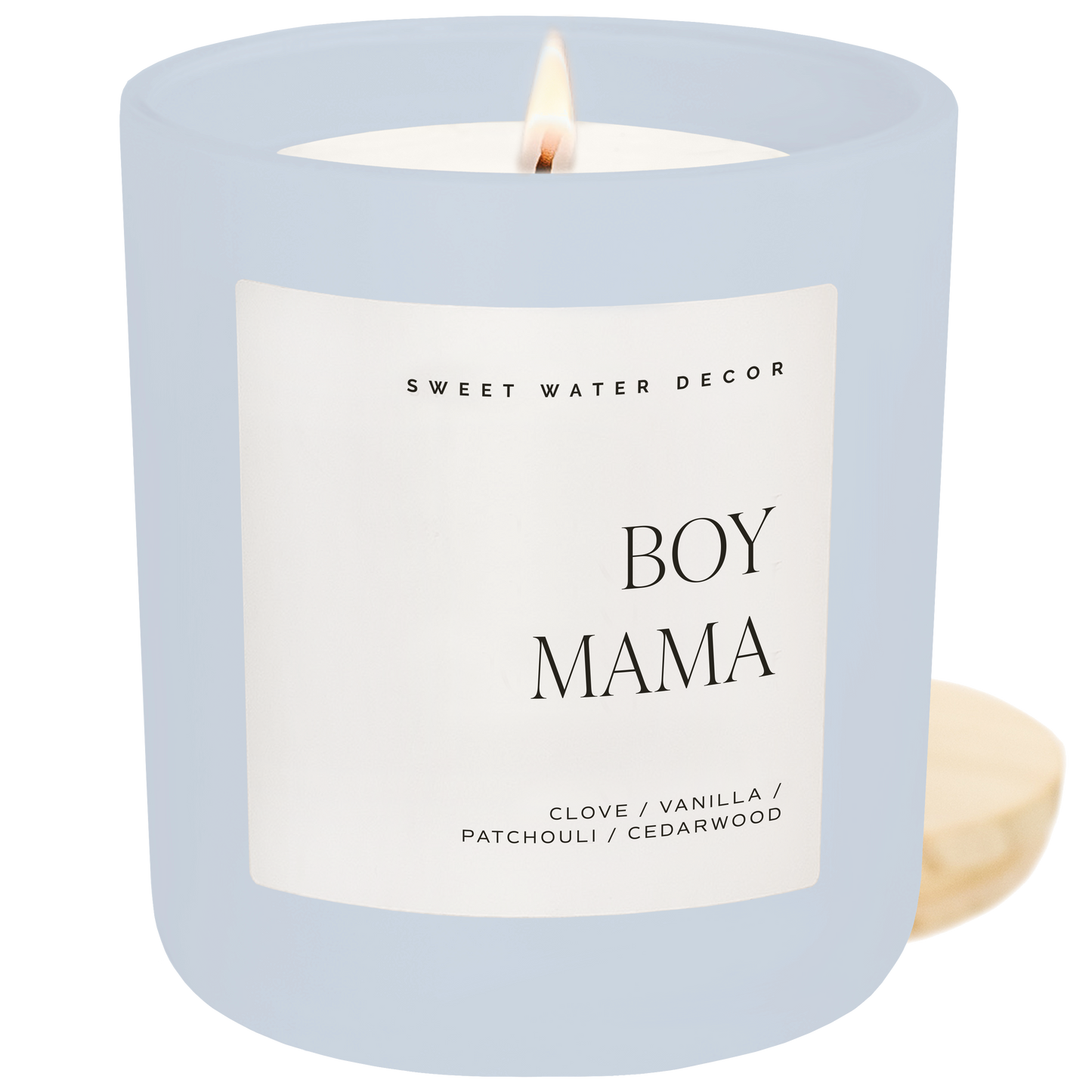 Boy Mama 15 oz Soy Candle, Matte Jar