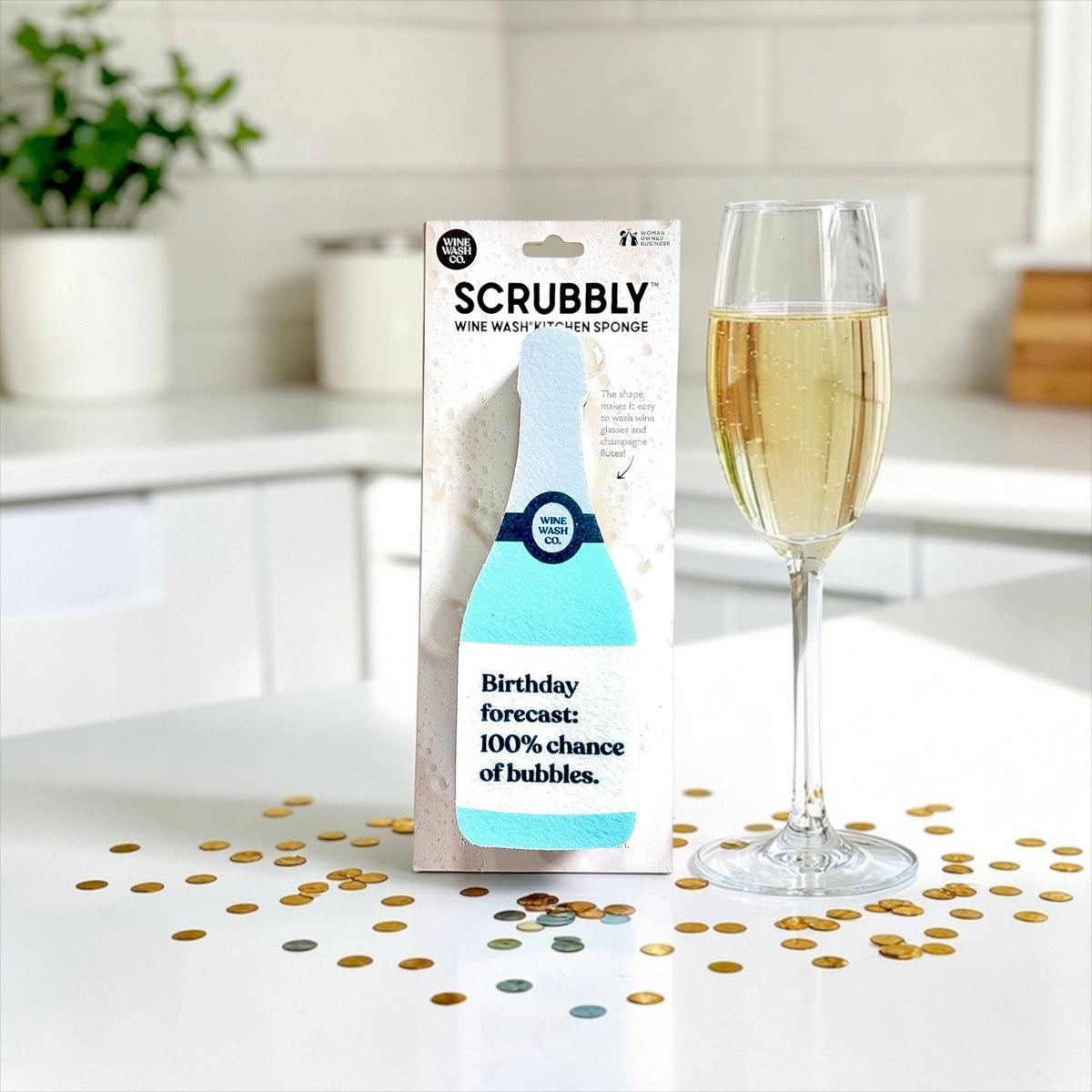 Scrubbly™ Sponge - Birthday Bubbles