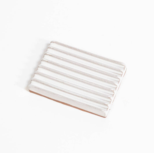 Soap Dish | White  | handmade pottery