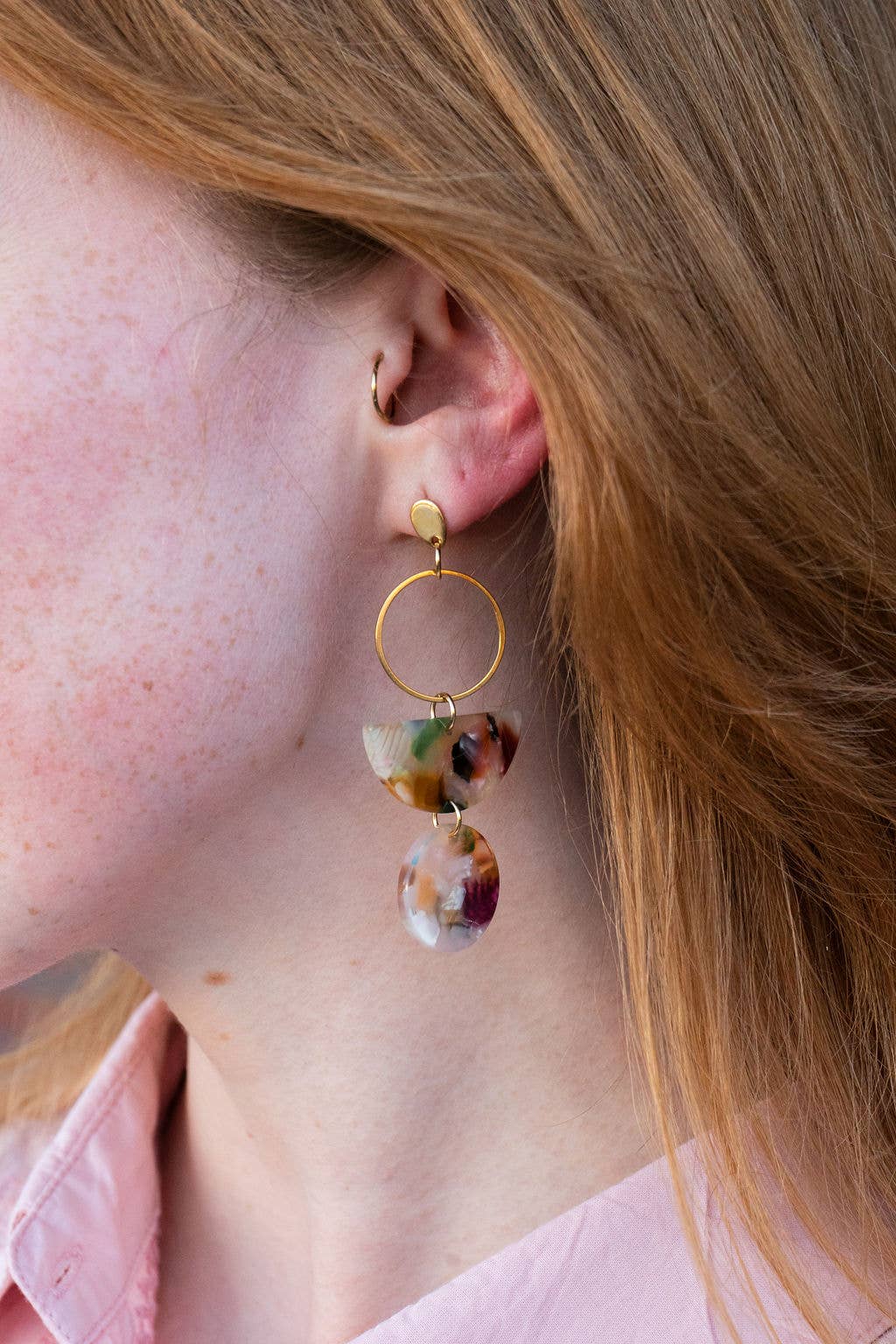 Wren Earrings - Multicolor // Jewelry, Gifts, Fall