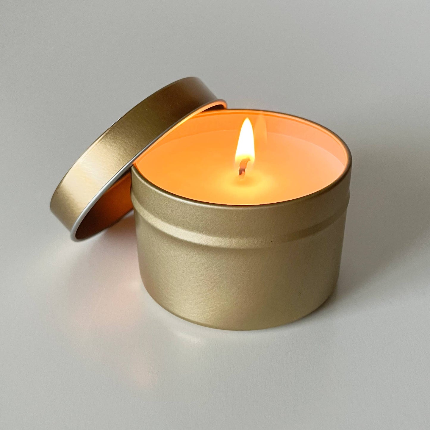Coffee Shop 4oz Gold Tin Candle