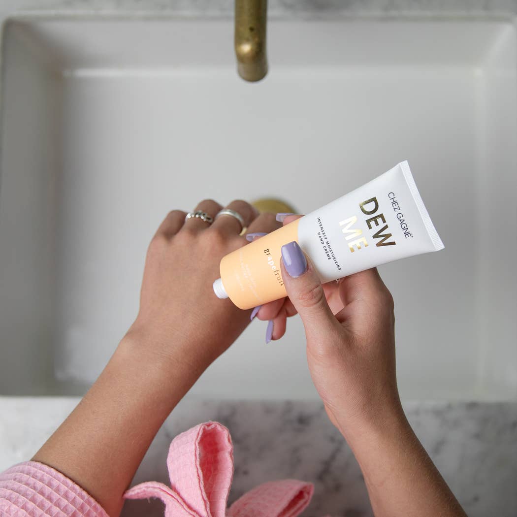 Dew Me - Hand Cream, Funny Gift, Grapefruit, Vegan, TSA Size