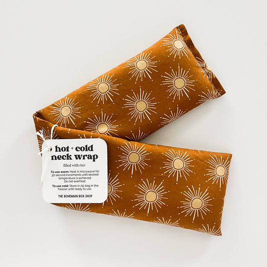 Hot & Cold Therapy Neck Wrap - Gleaming Sun Copper