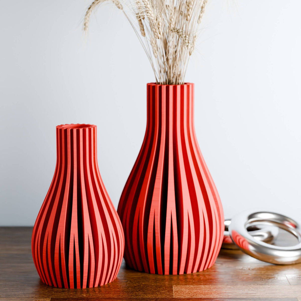 Modern Willow Vase | Red Collection