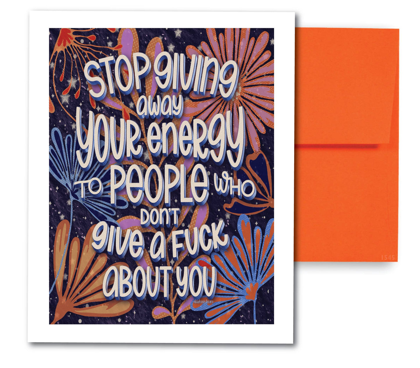 Greeting Card | Stop Giving Away  ... | LHD-GC-137