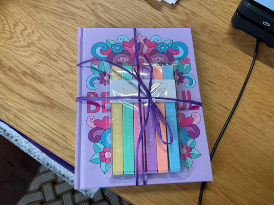 Gift Set #17 - Girls Journal & Highlighters