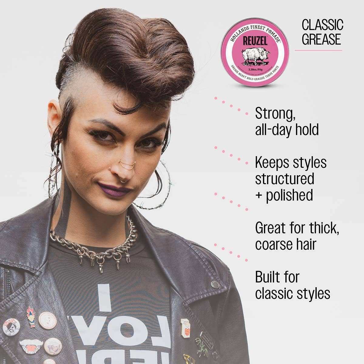 Pink Pomade Grease
