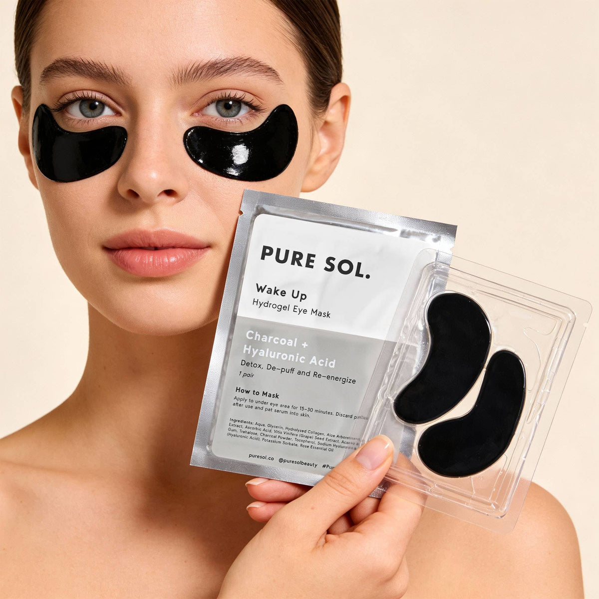 Wake Up Charcoal Under Eye Patch