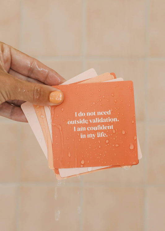 Shower Affirmation™ Display Cards - Positivity