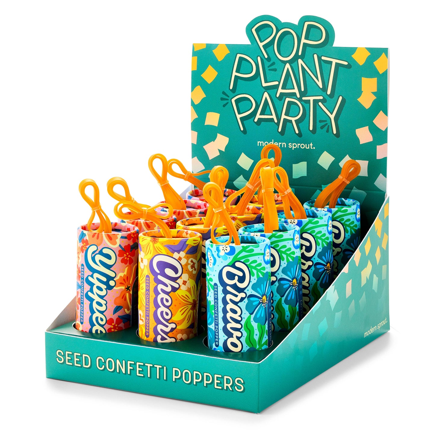 Seed Confetti Poppers - Yippee