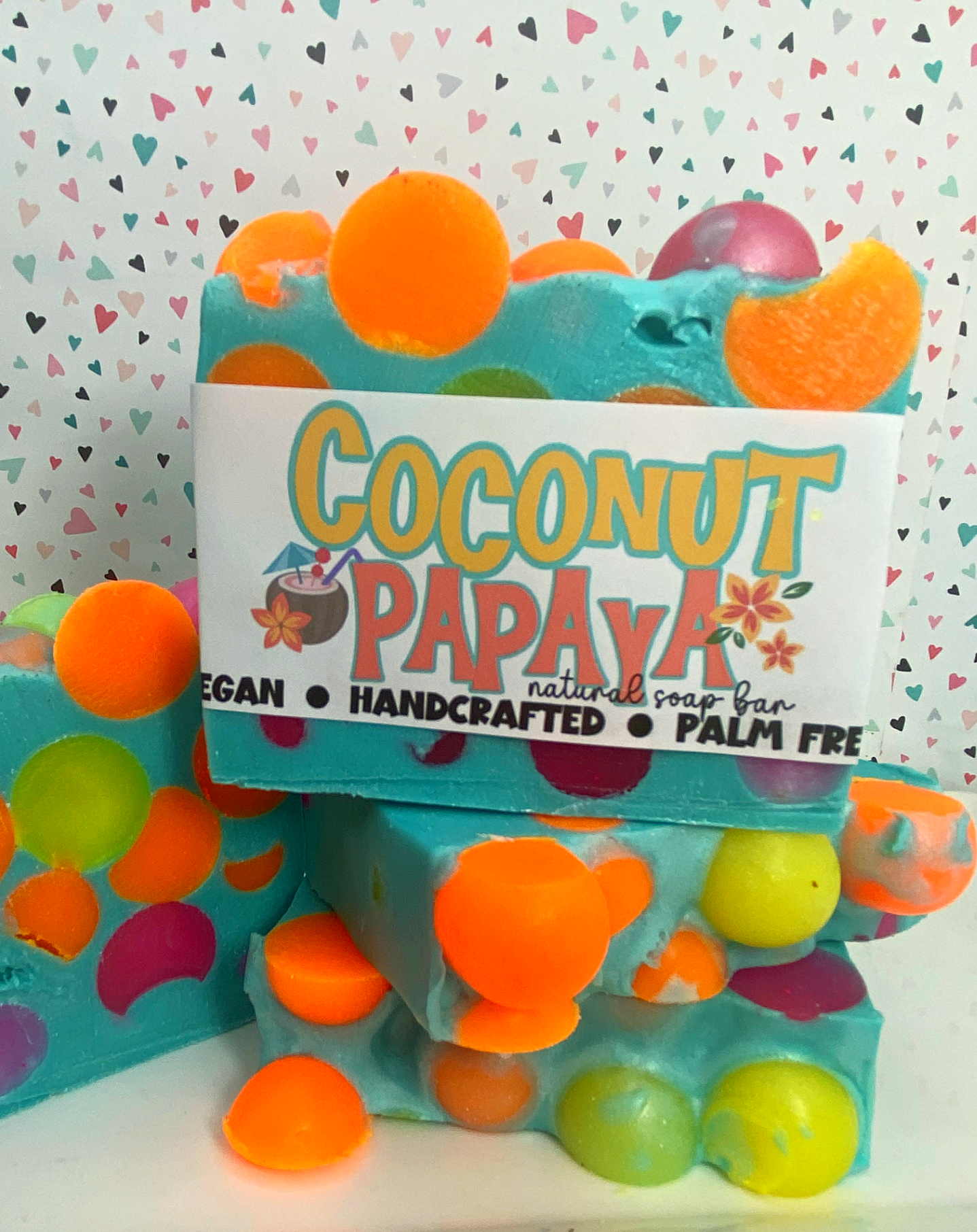 Coconut Papaya - Handmade Soap Bar 