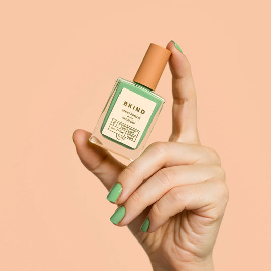 Vegan and 21-Free Nail Polish - Matcha Latte
