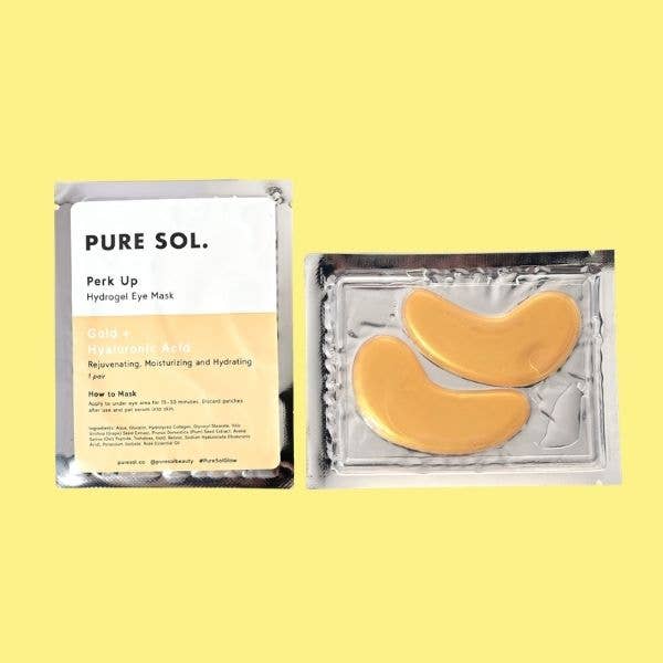 Perk Up Gold Hydrating  Eye Patches for soothing