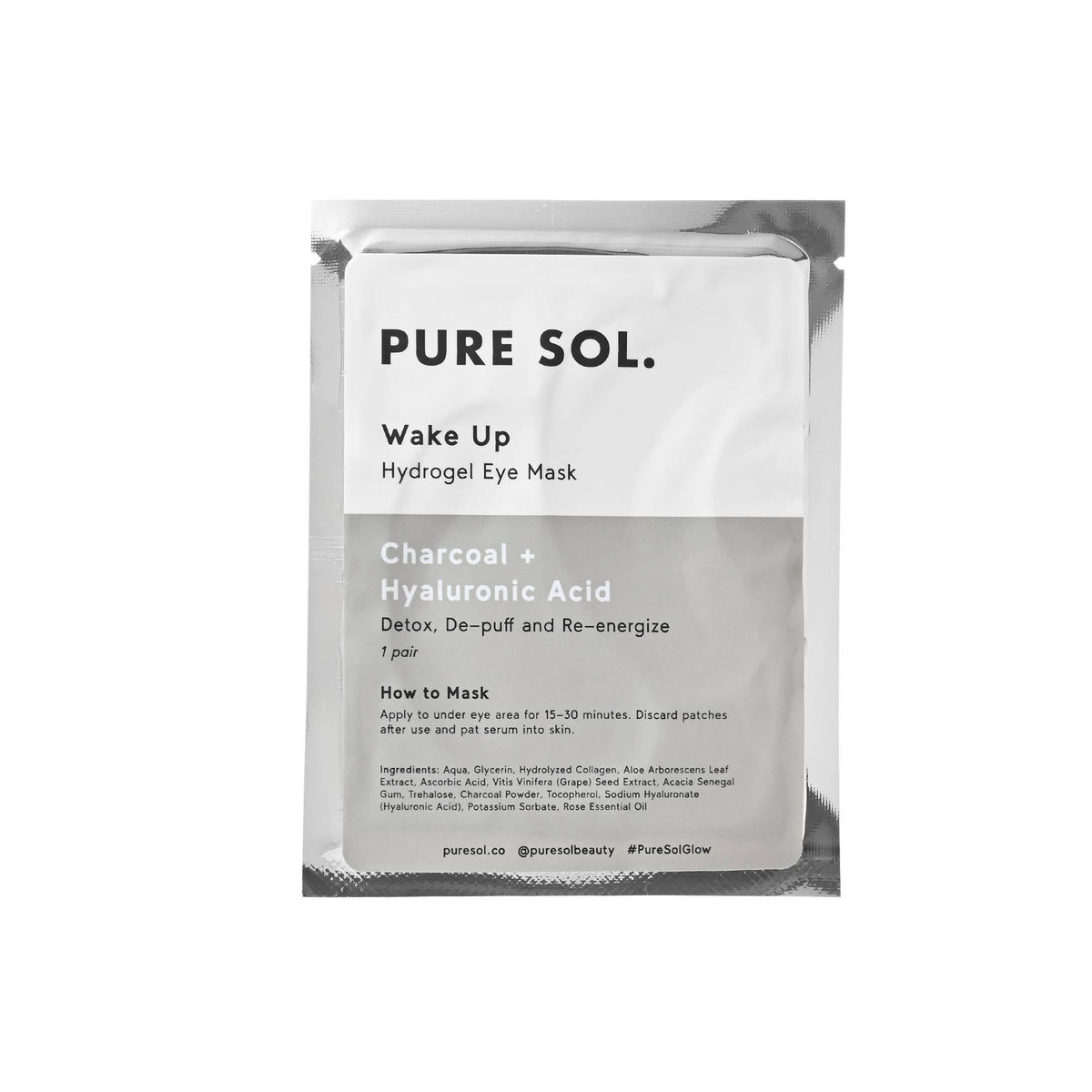Wake Up Charcoal Under Eye Patch