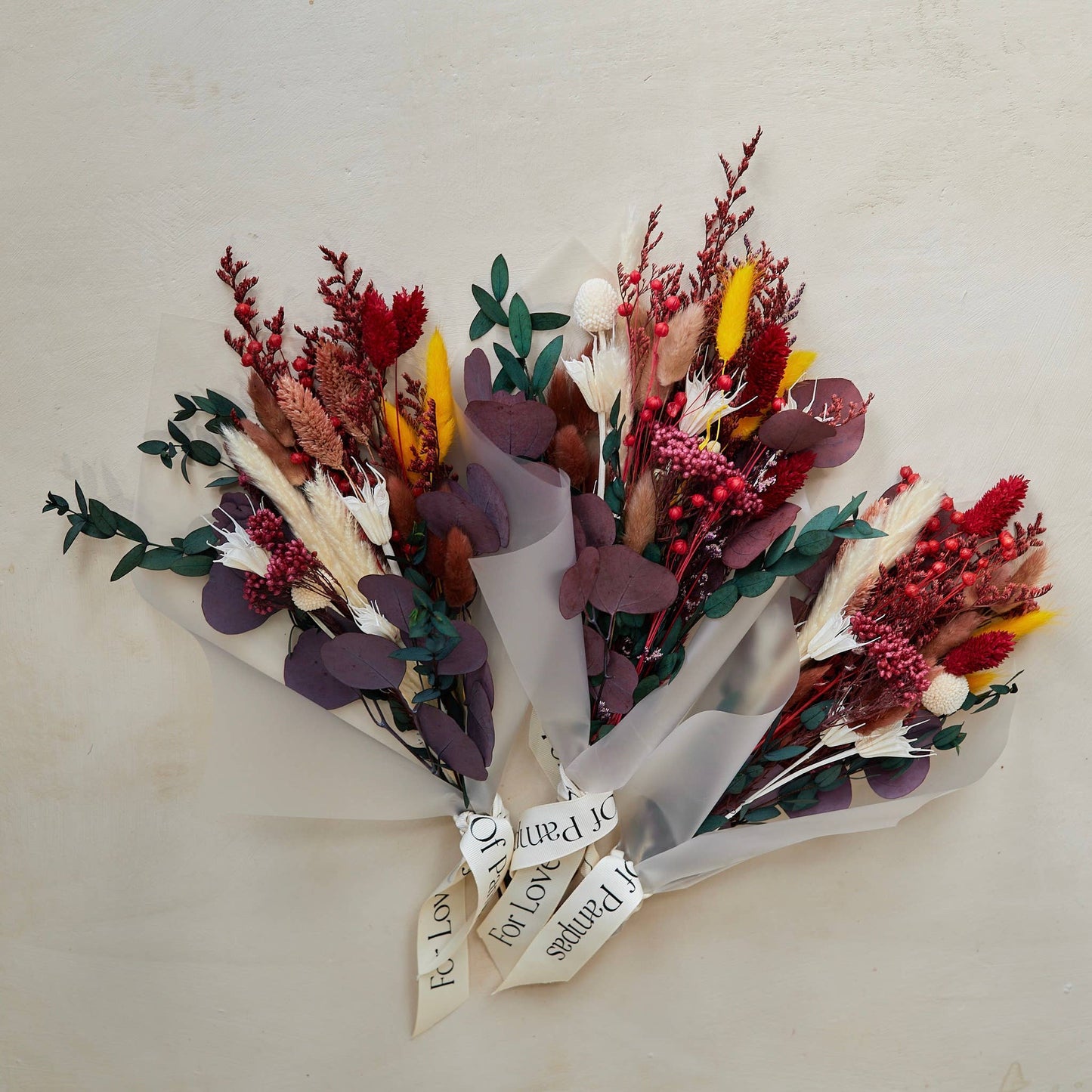 Christmas Bouquet - Red/Purple