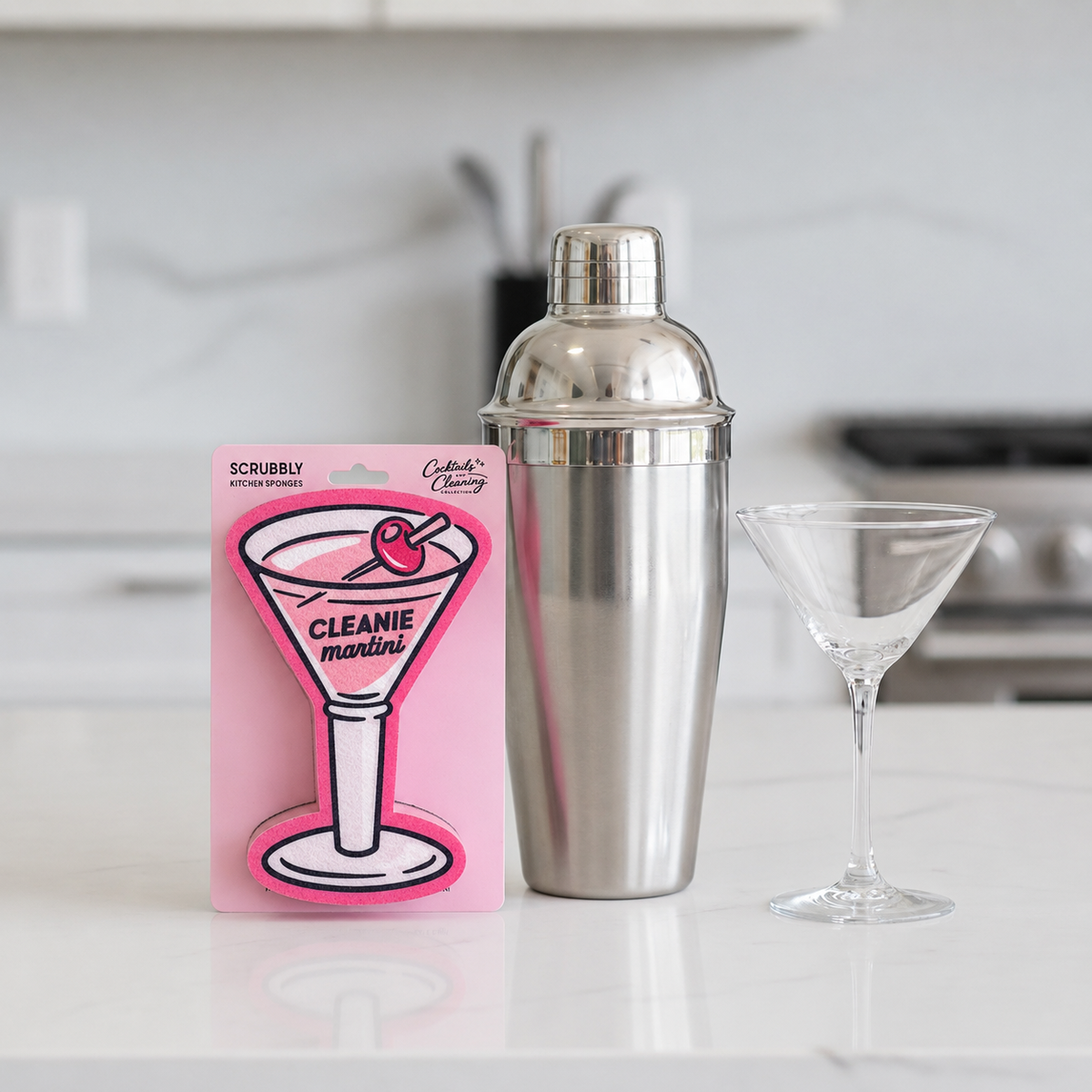Martini Scrubbly Sponge - Cleanie