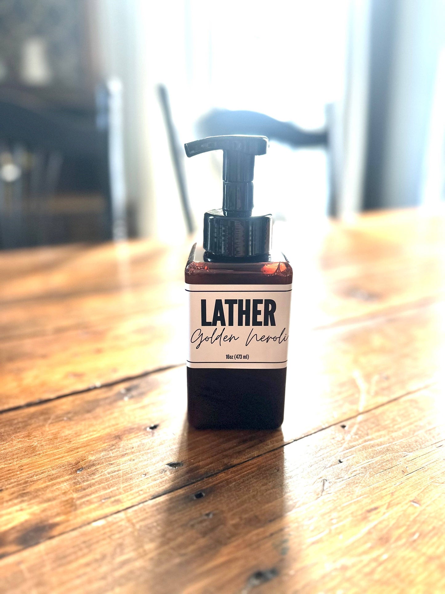 Lather Foaming Handsoap – Organic, Nourishing, 16oz