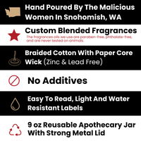 Unladylike | 9oz Political Candle | Malicious Women Co