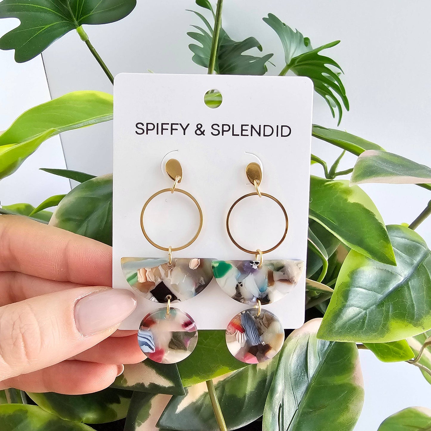 Wren Earrings - Multicolor // Jewelry, Gifts, Fall