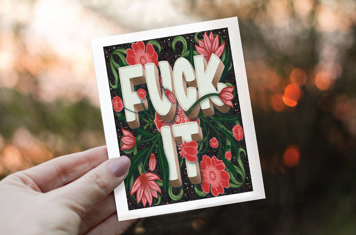 Greeting Card - Fuck It - LHD-GC-106