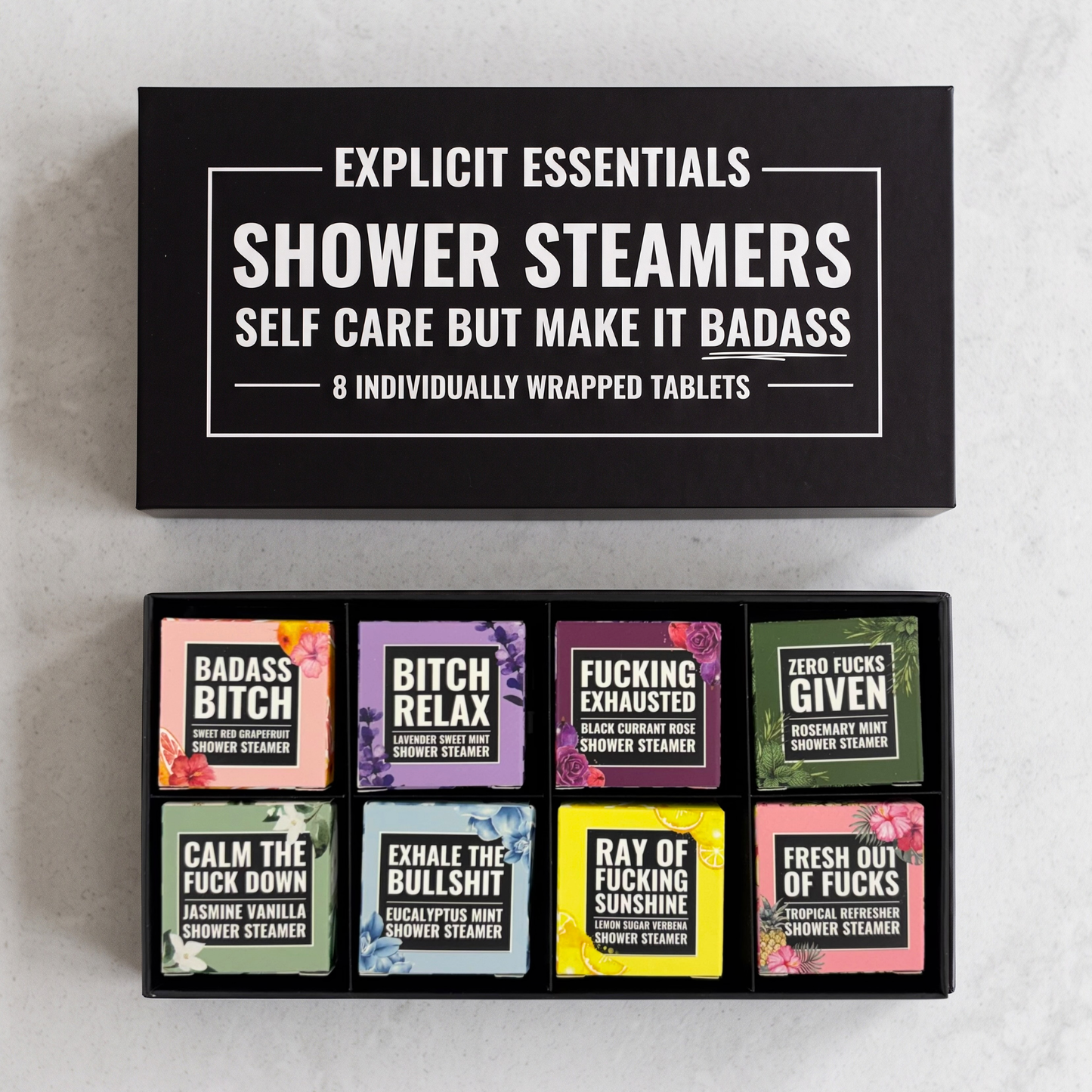 Shower Steamer Sample Gift Box Set