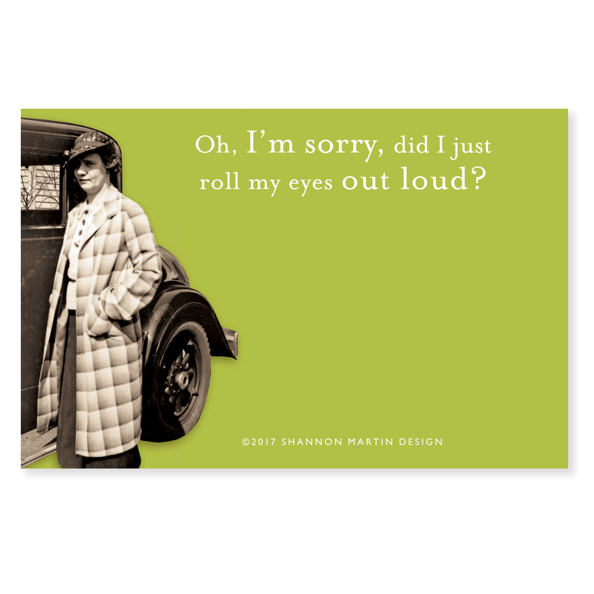 Roll My Eyes Sticky Note