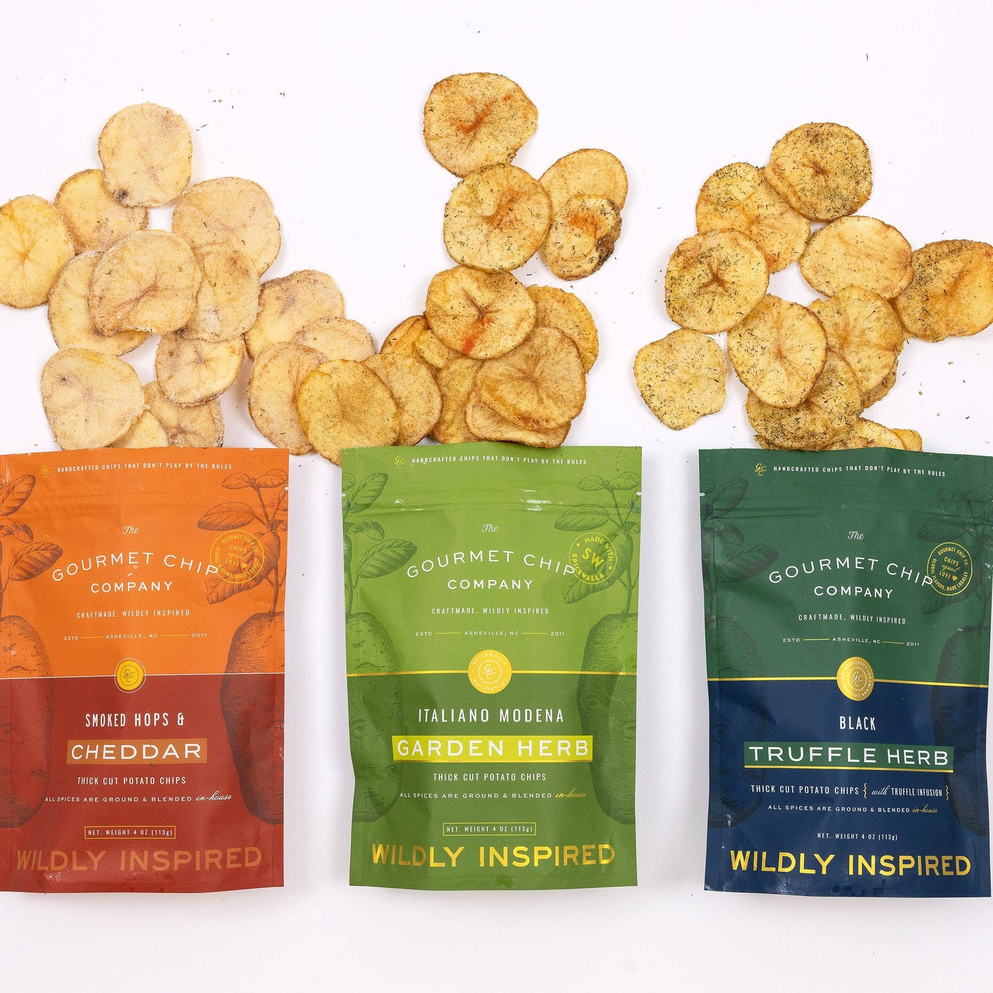 Italiano Modena Garden Herb Thick Cut Potato Chips
