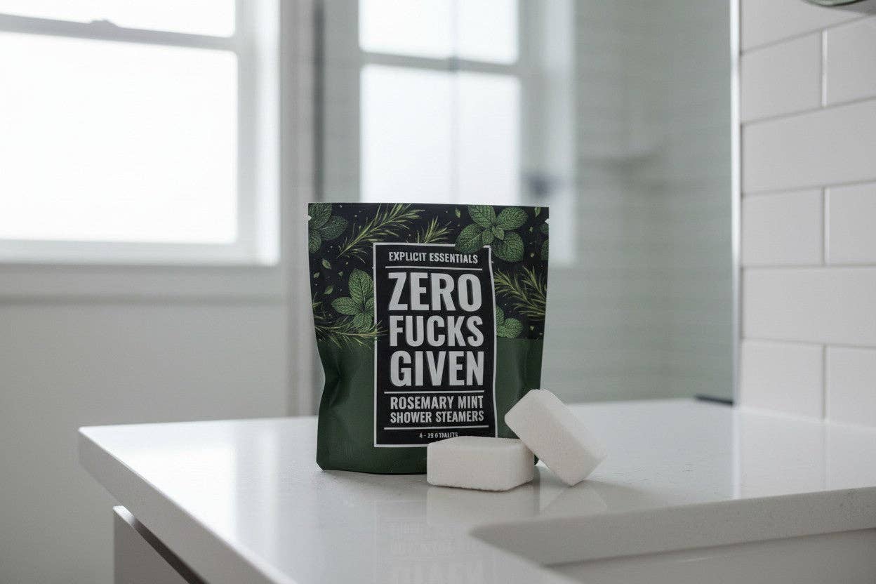 Zero F’s Given - Shower Steamer