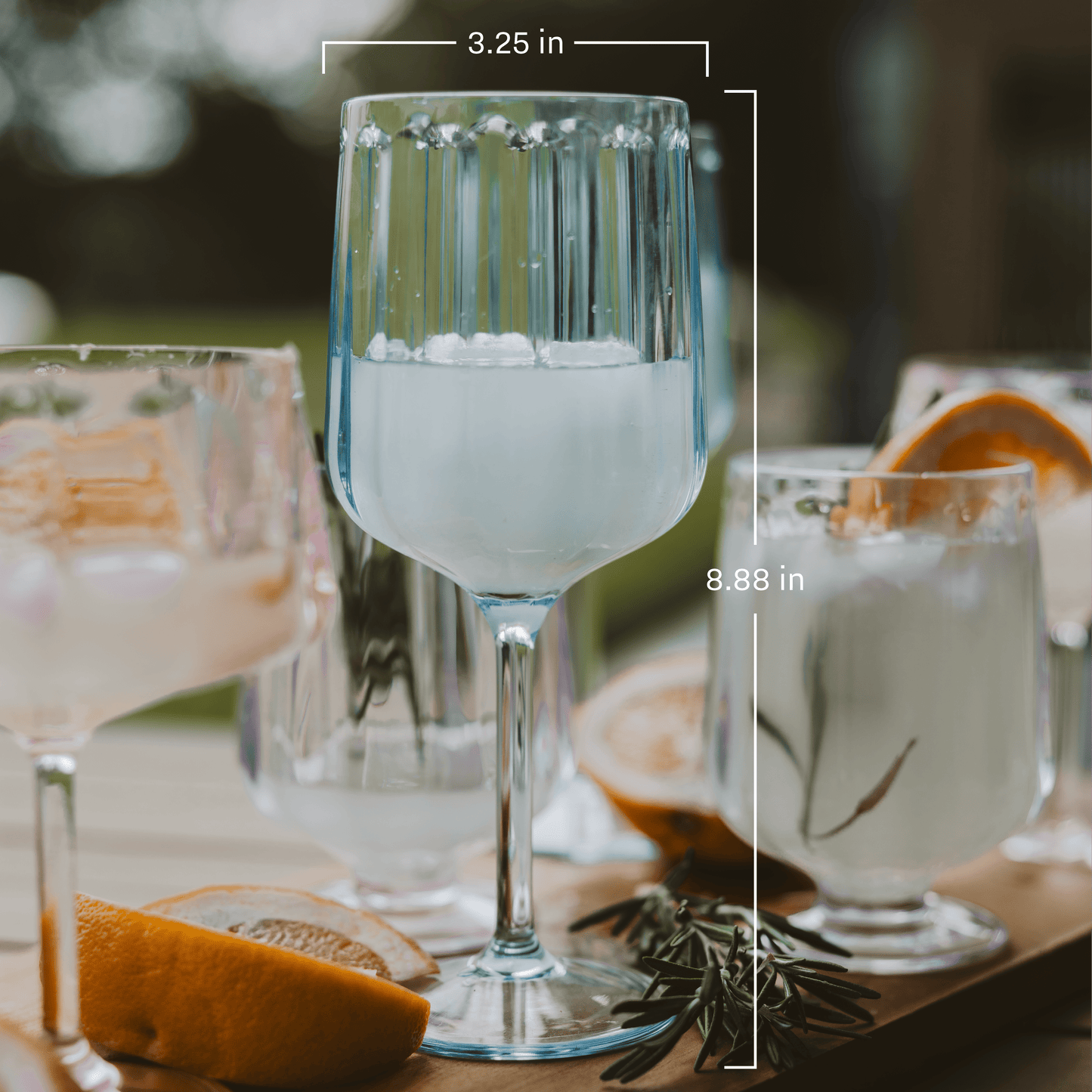 Cocktail Wine Glass - Home Decor & Drinkware