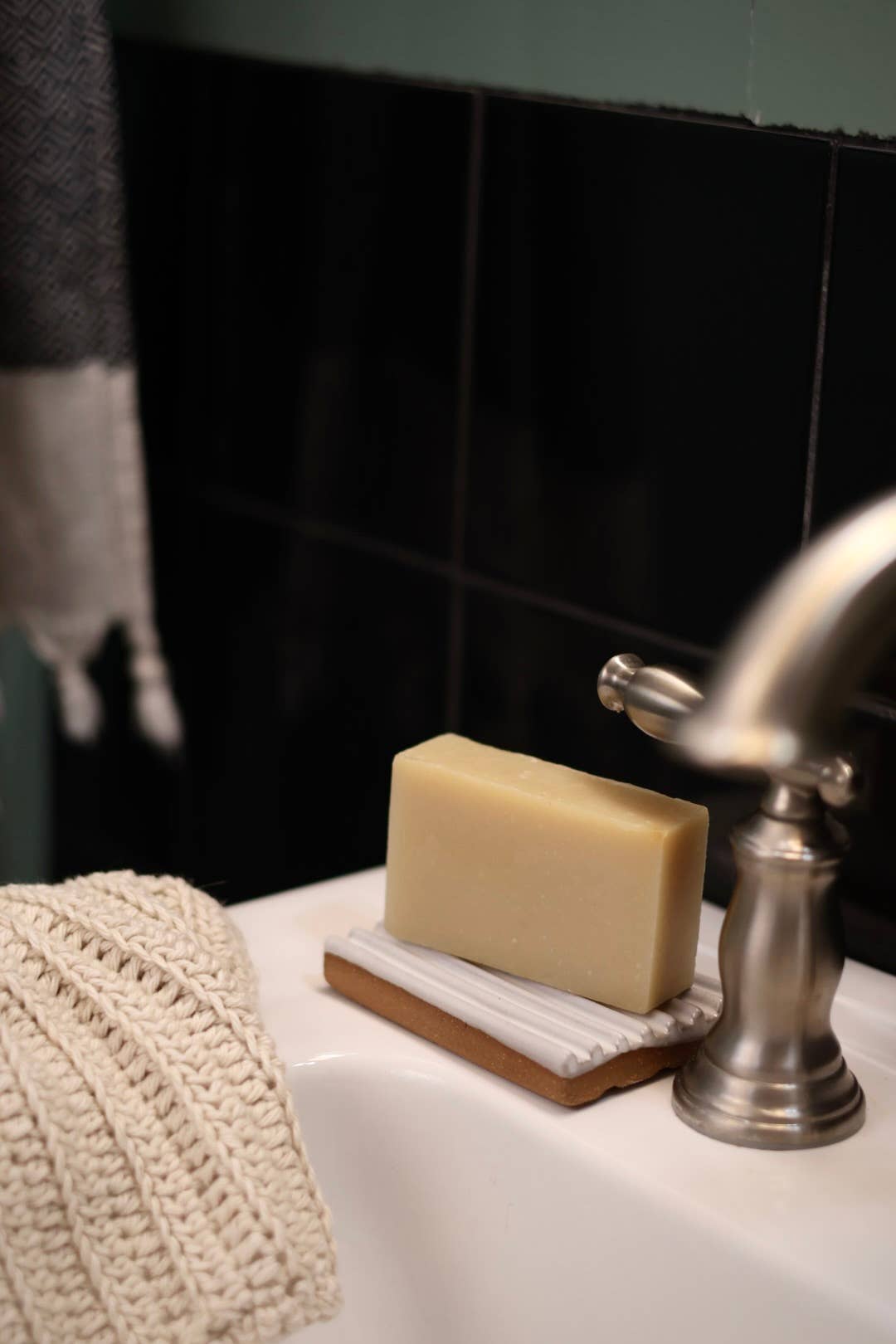 Soap Dish | White  | handmade pottery