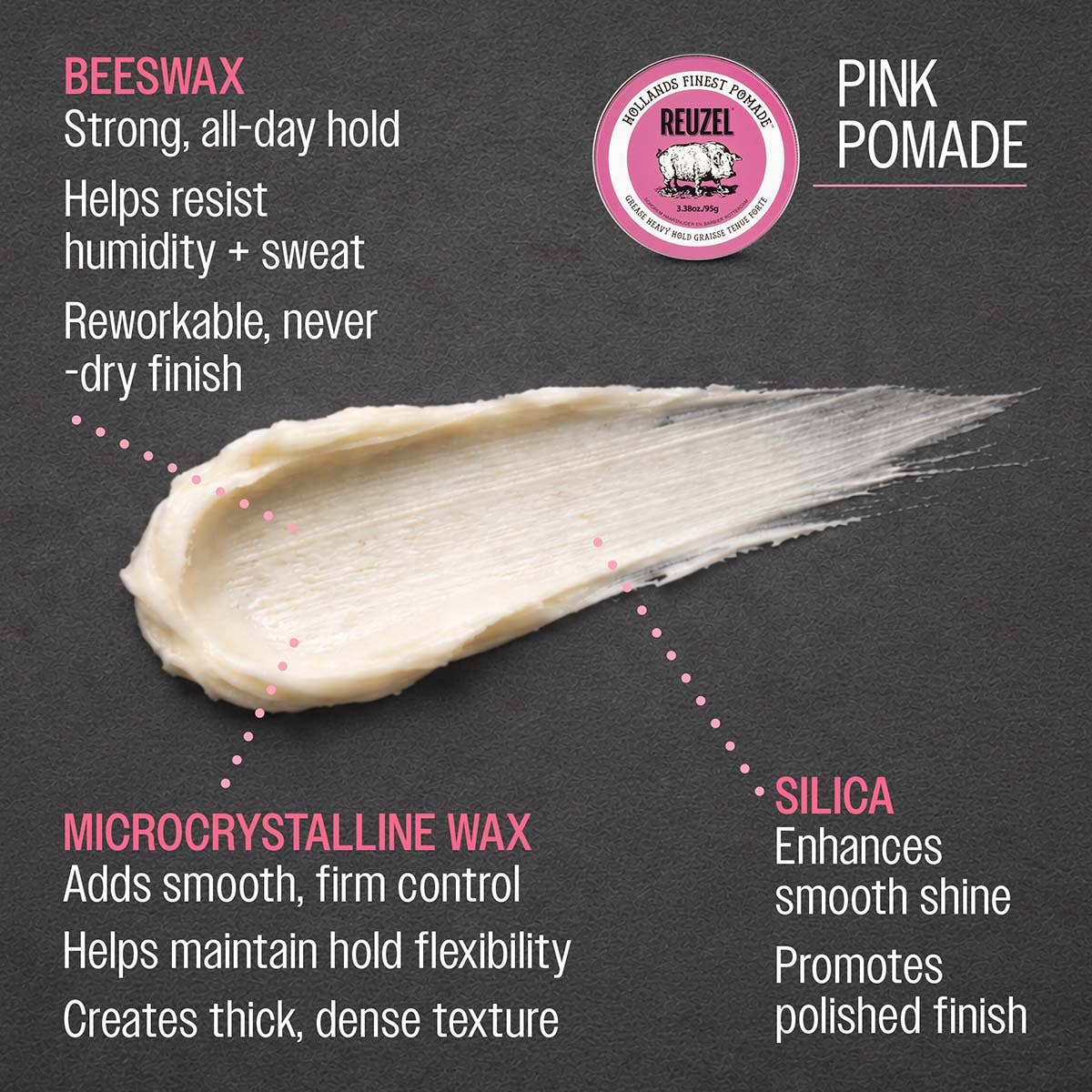 Pink Pomade Grease