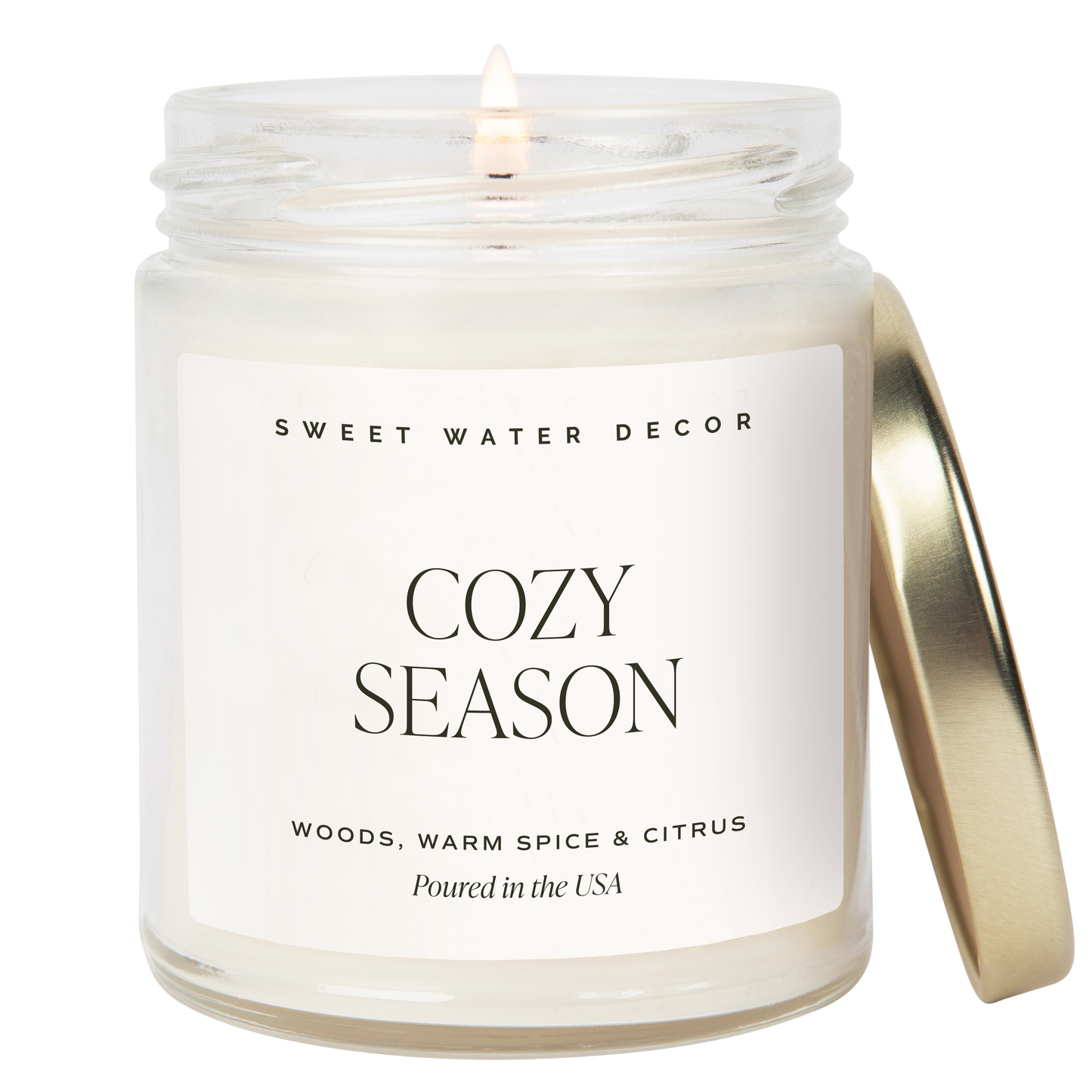 Cozy Season 9 oz Soy Candle - Fall Decor & Gifts