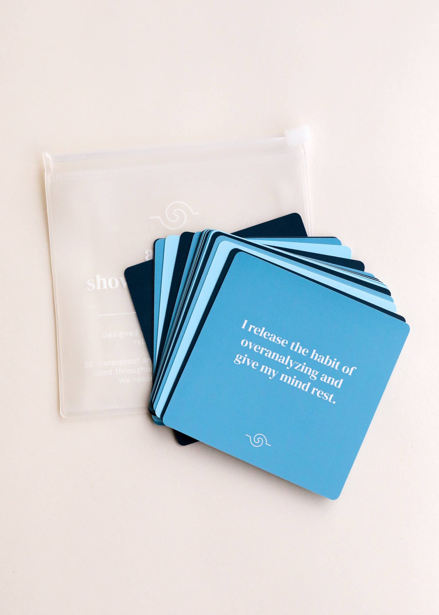 Shower Affirmation™ Display Cards - Anxiety