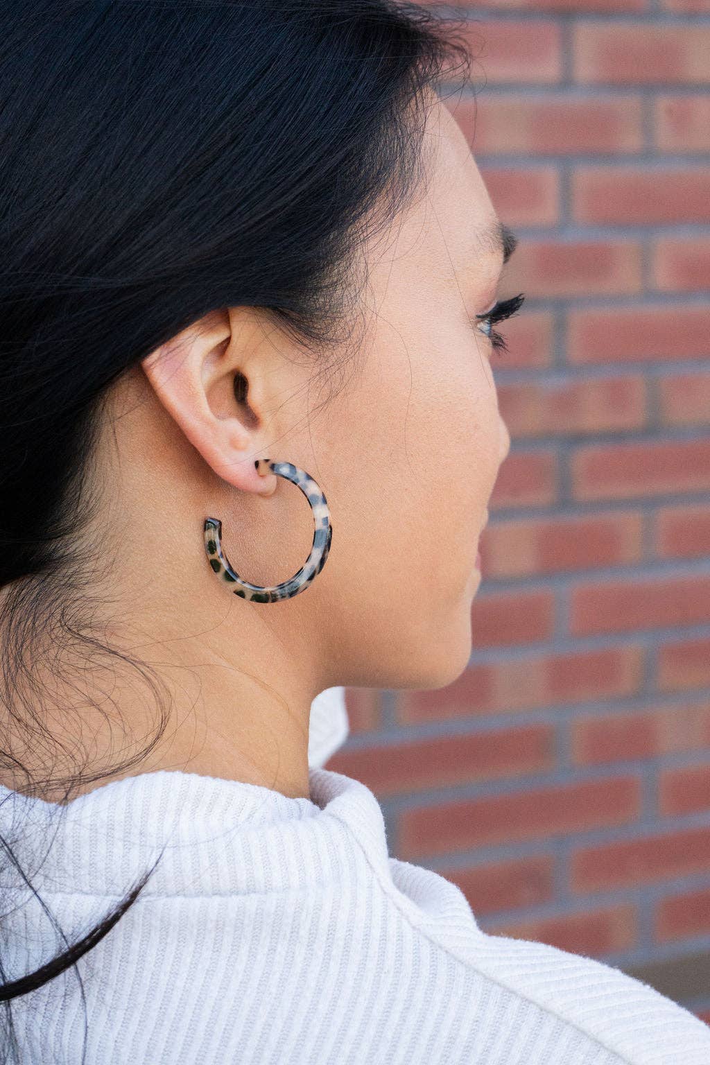 Camy Hoops - Cheetah // Jewelry, Earrings, Fall