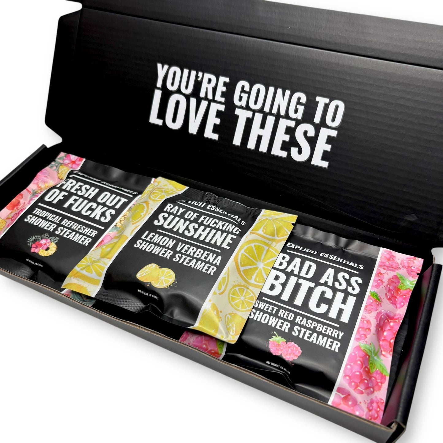 Shower Steamer Trio Gift Box Set