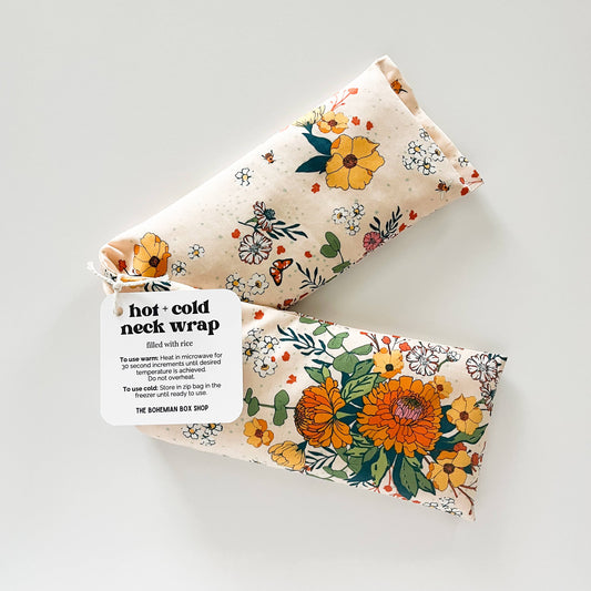 Hot & Cold Therapy Neck Wrap - Marigold